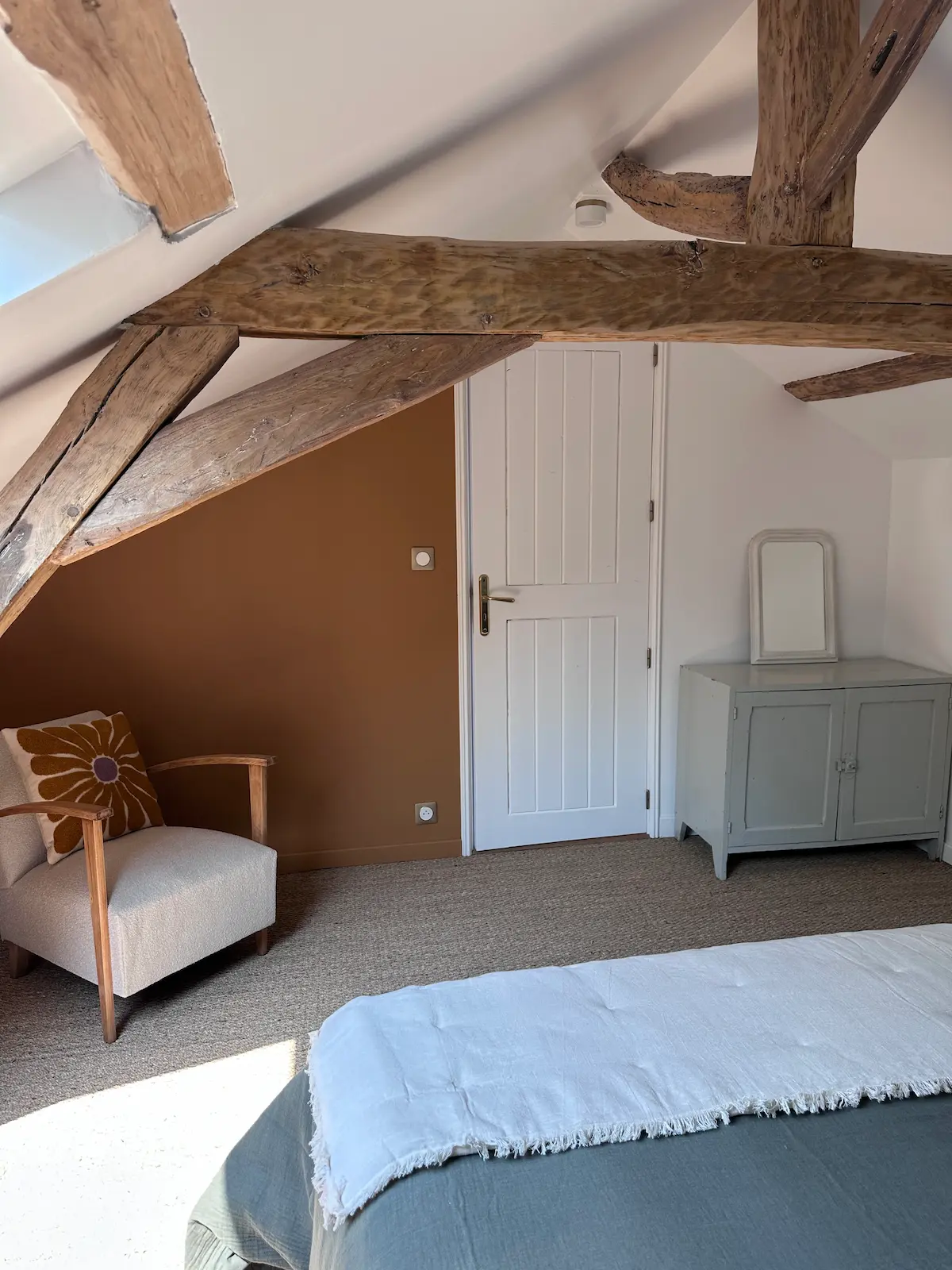 Chambre inspirée des gîtes de charme
